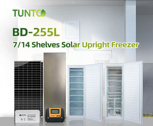 Congélateur solaire hors réseau haute capacité 24VDC BD298L 255L, 70-90 kg de glace pour les zones éloignées, les maisons minuscules, les chalets et les caravanes - Product Image 6