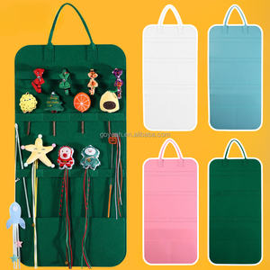 Sac de rangement mural pour jouets de chat, support pour baguettes et jouets interactifs, boîte de rangement pour animaux de compagnie - Product Image 1