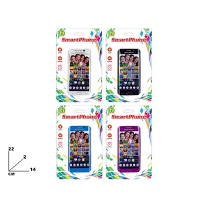 Plastic <b>Toy</b> Smartphone 22x14cm with Lights and <b>Sounds</b> for Kids 4-6Y Role Play - Product Image 1