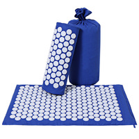 Tapis d'acupression de Massage du dos en Fiber de noix de coco naturelle écologique avec sac