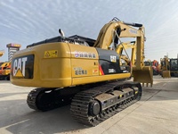 Excavatrice sur chenilles hydraulique Caterpillar 330D2L d'occasion, faible nombre d'heures de fonctionnement, à vendre, moteur, engrenages, 30 tonnes