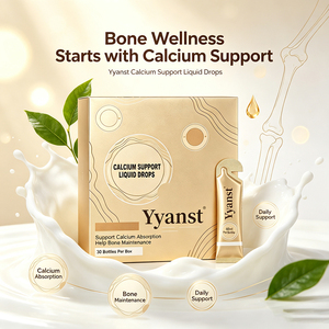 Complément Alimentaire Liquide Oral au Calcium 60ml, 30 Flacons, Suppléments à Base de Plantes pour Favoriser l'Absorption, Soutien à la Maintenance Osseuse, OEM - Product Image 5