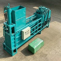 Presse à balles hydraulique pour fourrage, presse à balles pour luzerne, équipement de compression pour pâturages
