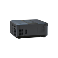 Projecteur LCD Cubelite MAX 4K pour extérieur, 2800 ANSI, 1080p, prise en charge 8K, 3D, Android 9, portable, batterie intégrée, home cinéma, prise US