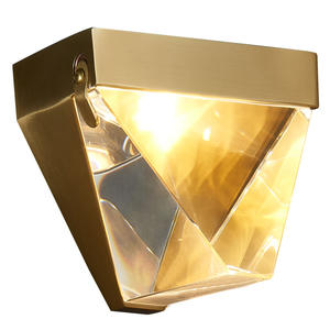 Nordic Luxury Minimalist American Style All-Copper <b>Wall</b> Lamp for Bedroom Living Room Hallway Background <b>Wall</b> <b>Lighting</b> Fixture - Product Image 5