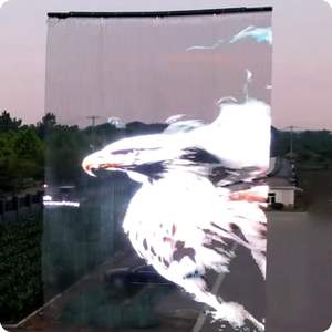 <span class=keywords><strong>Dron</strong></span> volador con pantalla LED P25 P40, drones publicitarios suaves iluminados, drones voladores con pancarta LED, <span class=keywords><strong>Dron</strong></span> para malla voladora LED - Product Image 2