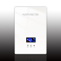 Chauffe-eau électrique instantané 3,5 kW 5,5 kW avec affichage numérique, température réglable et sécurité pour douche et salle de bain OEM/ODM