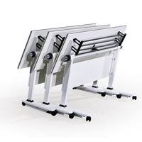 Mobilier scolaire Bureau pliant Table d'ordinateur Bureau scolaire mobile pour l'université
