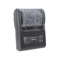 Imprimante thermique portable de reçus 58 mm avec interface USB et sans fil, compatible avec les systèmes de point de vente mobiles, format de poche