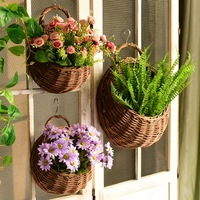 Panier suspendu en macramé moderne Offre Spéciale pour anniversaire et Diwali-Couleur et taille personnalisables Décoration de la maison