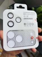 Protection complète 2-en-1 : Film de protection d'objectif d'appareil photo en verre haute teneur en aluminium avec revêtement PVD métallique AR AF, installation facile pour iPhone 17 Pro Max