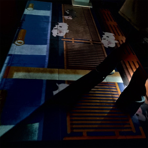 Version Lidar mobile DefiLabs <span class=keywords><strong>DEFI</strong></span> TECH <span class=keywords><strong>Dj</strong></span>/bar/scène allume le fournisseur interactif d'affichage de Projection de façade de plancher - Product Image 1