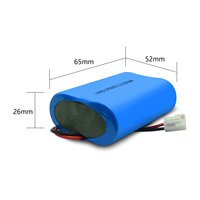 JINTION IFR26650 3,2V 6600mAh Seite-an-Seite LED-Notbeleuchtung LiFePO4-Akku