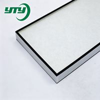 Filtre à air HEPA plissé compact H13 H14 pour équipement de filtration d'air peu encombrant