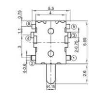 Micro-interrupteur JC-K1B 5A 125V/250VAC 12V Max. Tension V4NC Micro-interrupteur