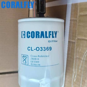 กรองน้ำมันเครื่องดีเซลสำหรับรถบรรทุกหนัก OEM ขายส่ง LF3369 JX0810 P550934 B202 W7058M T7312 กรองน้ำมันหล่อลื่น - Product Image 4