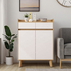 Zapatero Sencillo <span class=keywords><strong>para</strong></span> la <span class=keywords><strong>Entrada</strong></span> del Hogar, Mueble Zapatero <span class=keywords><strong>de</strong></span> Múltiples Niveles a Prueba <span class=keywords><strong>de</strong></span> Polvo, Ahorro <span class=keywords><strong>de</strong></span> Espacio <span class=keywords><strong>para</strong></span> Apartamentos/Alquileres - Product Image 3