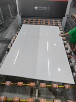 Panneaux muraux en marbre blanc pur Vietnam Crystal Marble 40x40