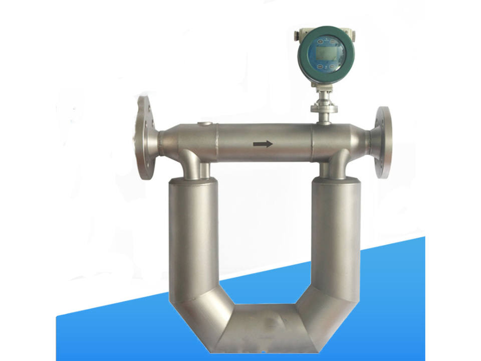 DN100 Stainless Steel Coriolis Mass Flowmeter for High Temperature and ...