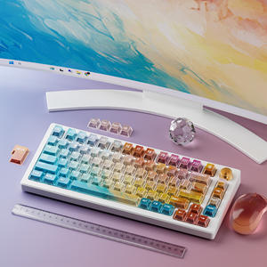 XVX Keycaps Gorgeous-View <span class=keywords><strong>Cherry</strong></span> Profile PC Keycaps 119 touches Tous les commutateurs MX Clones de style MX Personnalisé Mécanique Gaming - Product Image 6