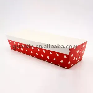 Оптовая продажа, профессиональная сертифицированная прямоугольная Мини-Сковорода для хлеба, одноразовая бумажная лопатка