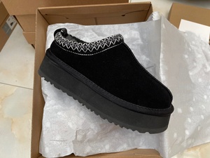 Bottes d'hiver Uggs, pantoufles pour la maison, pantoufles pour femmes, chaudes, en cachemire, à semelle épaisse, pantoufles <span class=keywords><strong>Tasman</strong></span> - Product Image 2