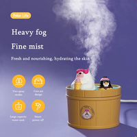 Dernier humidificateur diffuseur 500ml brume fraîche USB mignon bébé pour enfant purificateur d'air maison humidificateur d'air