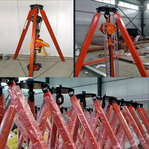 राष्ट्रीय उच्च गुणवत्ता वाले सीमित अंतरिक्ष बचाव ट्राइपोड उपकरण किट पोर्टेबल उठाने बचाव ट्राइपोड - Product Image 5