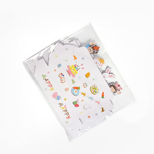 10 Adet/Paket Mutlu Tavşan Kağıt Şeker ve Şekerleme Hediye Paketleme Kutuları, Paskalya Partisi Hediyeleri için Geri Dönüştürülmüş Malzemelerle - Product Image 6