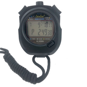 Xl-026n Electronic Stopwatch Dual Display 10 Lap Memory Handheld Timer For Cycling Bodybuilding - Product Image 4