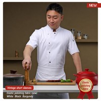 Tablier de cuisine réglable pour chef, accessoire de cuisson pour restaurant