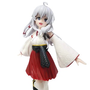 2 Diseños, Figura de 20 cm de la Bruja Errante, Figura de Colección de Cosplay de Majo No Tabitabi Elaina, Figura de Anime en PVC 3D, Muñeca de Juguete - Product Image 6