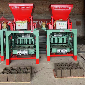 Phổ biến động cơ diesel Máy làm gạch bê tông rỗng khối máy di động trứng đặt khối gạch máy - Product Image 1