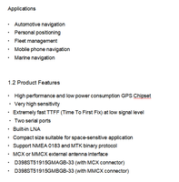 Modul Antena GPS & BDS StrongFirst 1575.42MHz Kinerja Tinggi dan Konsumsi Daya Rendah Chipset GPS