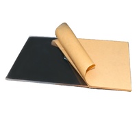 Plaque acrylique noire de 1 mm pour lettres, enseignes et marques, panneaux et enseignes publicitaires