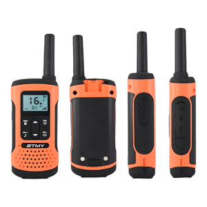 Dual PTT Radio UHF 400-480MHZ Analog handheld <b>walkie</b> <b>talkie</b> long distance Channel Scanning multi color to choose ETMY ET-T8 - Product Image 3