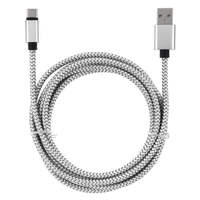 Câble de charge rapide USB Type-C vers Type-C avec cuivre pur, courant 3A/5A, nylon tressé durable, couleurs bonbon pour ordinateur et imprimante