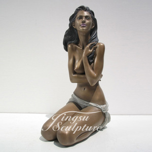 Sculpture d'<span class=keywords><strong>art</strong></span> sur mesure en métal artisanat Sexy belle Bronze femmes nues - Product Image 3