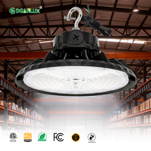 Keluaran baru IP65 tahan air <span class=keywords><strong>UFO</strong></span> untuk lampu Teluk tinggi LED ETL aluminium untuk penerangan gudang bengkel beberapa pilihan daya - Product Image 1
