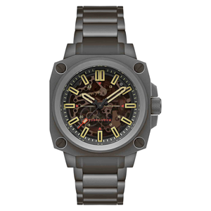 High Quality Square Titanium Metal Diving Watch <b>Automatic</b> Spuer Strong Luminous Wrist Watch - Product Image 2