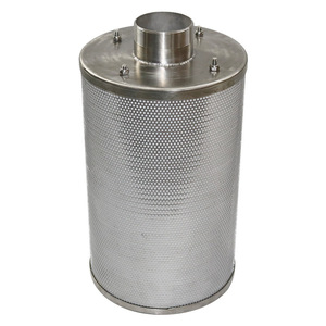 Silencieux de pompe à vide haute pression en acier inoxydable de 3 pouces XY-30 DN80, silencieux de sécheur déshydratant, dispositifs de réduction du bruit - Product Image 1