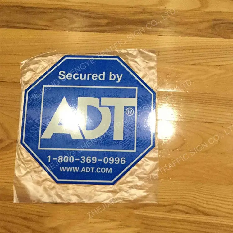 American Aluminum Road Safety ADT Yard Sign International Safety Sign