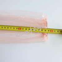 Sarung Tangan Sekali Pakai 90Cm Ekstra Panjang Dengan Tali Elastis, Pelindung Cairan Jangkauan Dalam untuk Pemeriksaan Internal Sapi