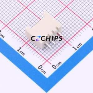 WAFER-HY2.0-4PZZ-Y62 Wire-to-Board Pin Header Through hole Component (THT),P=2mm Connector 1x4P 2mm Through Hole HY - Product Image 2