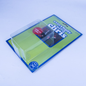 Customized Logo Printing PET PVC clamshell blister paper card pack plastic tray blister packaging