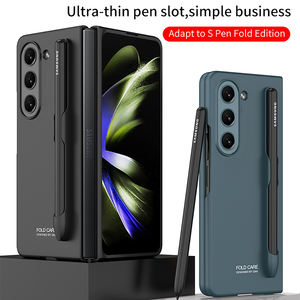 Étui pour Samsung Galaxy <span class=keywords><strong>Z</strong></span> <span class=keywords><strong>Fold</strong></span> <span class=keywords><strong>4</strong></span> 5 6 <span class=keywords><strong>avec</strong></span> emplacement pour <span class=keywords><strong>S</strong></span> <span class=keywords><strong>Pen</strong></span>, protection antichoc, support et design fin en polycarbonate rigide - Product Image 2