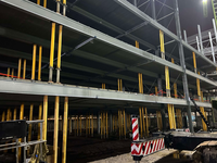 Étais de coffrage en aluminium pour dalles avec accessoires à goupilles multifonctions, étais de coffrage Acrow en aluminium pour étaiement