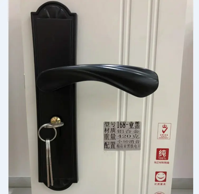 Door cheapest security handle key lock simple style