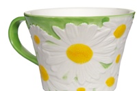 Ensemble de bols en céramique faits à la main, styles variés, motif feuille texturé, design floral vert, pour servir des fruits, des salades, des collations, bol jetable