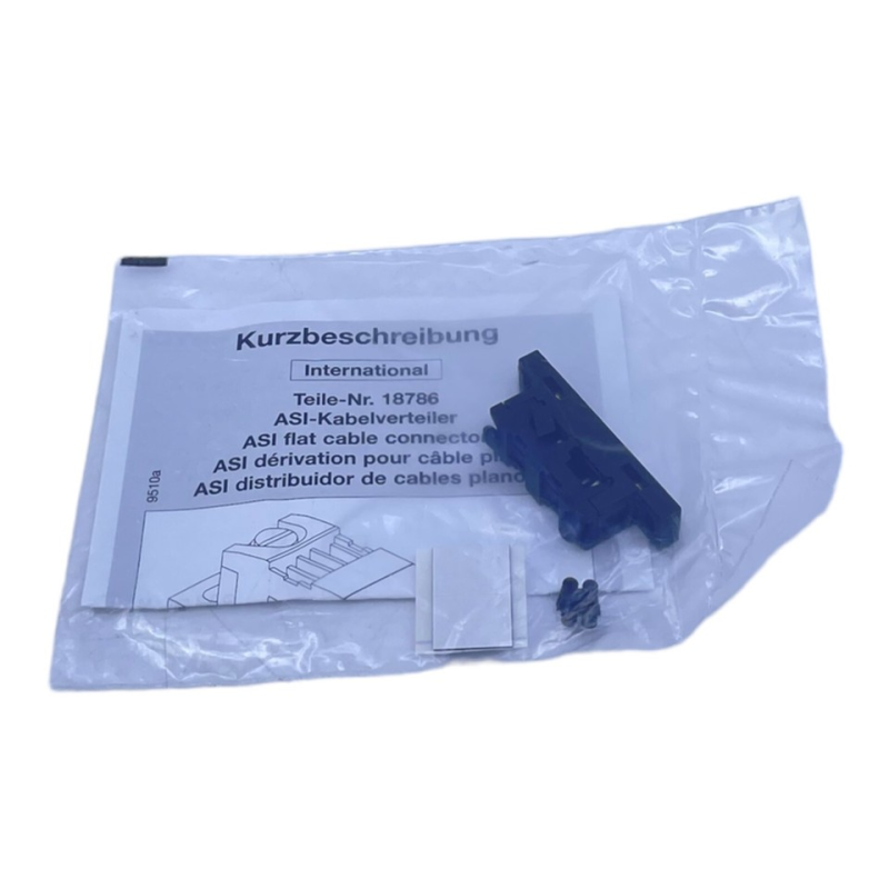Neuer Original ASI-KVT-FK ASI-Kabelsplitter 18786 Serie V6 75V DC 60V AC IP65 SPS-Steuerung****^^^^ https://www.siboasi.com
